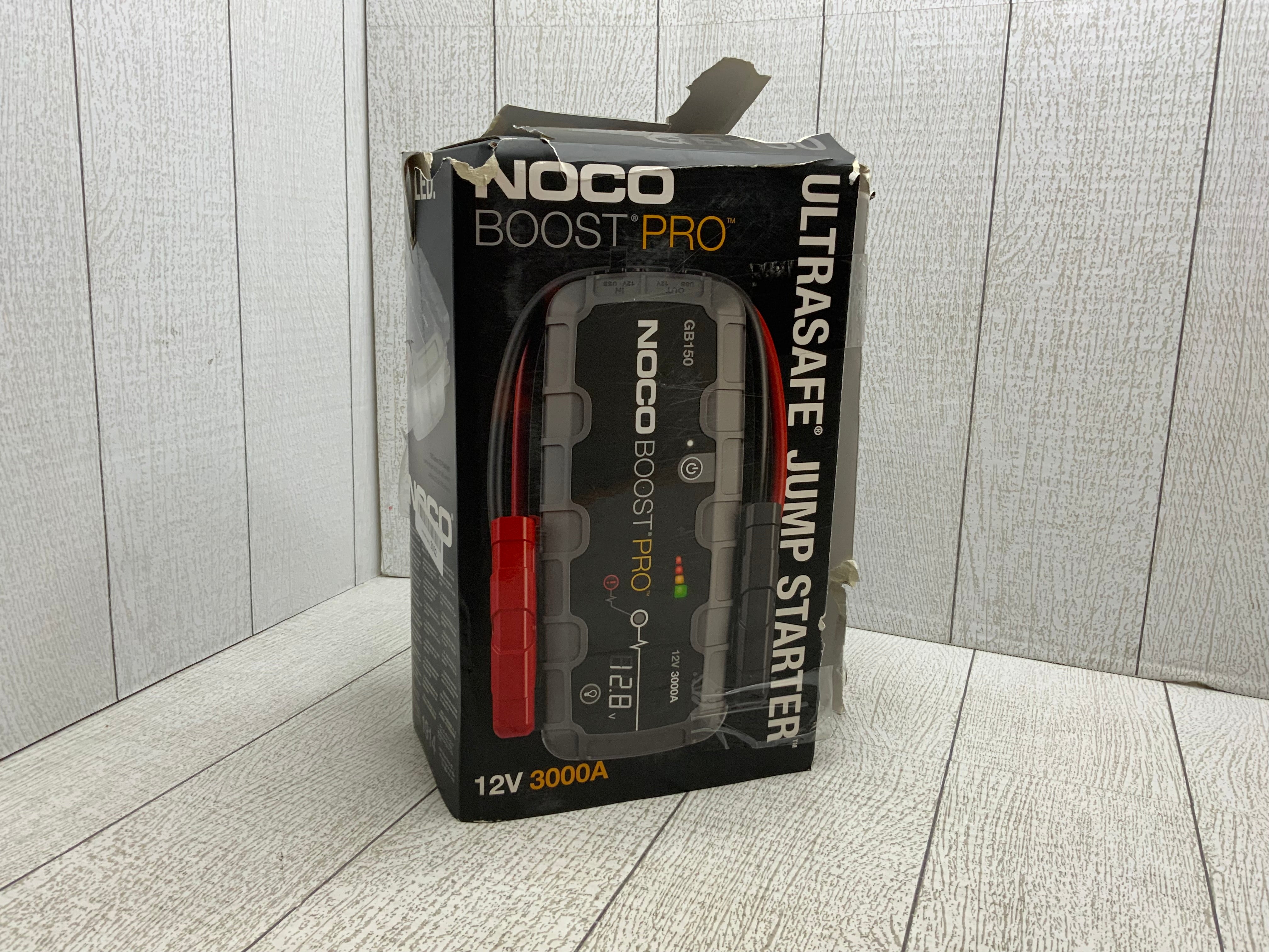 NOCO BOOST PRO GB150 3000 Amp 12V Ultrasafe Lithium Jump Starter **FOR PARTS** (8056496292078)